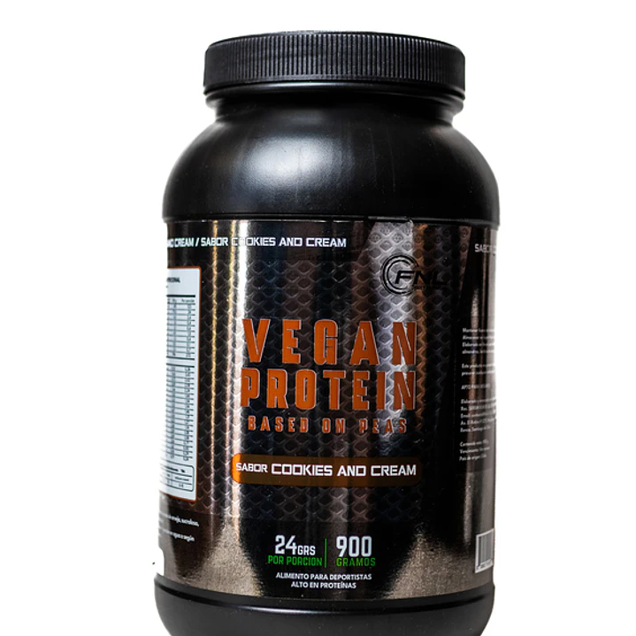 Vegan Protein Cookies and Cream Frasco, 900 g, FNL 1