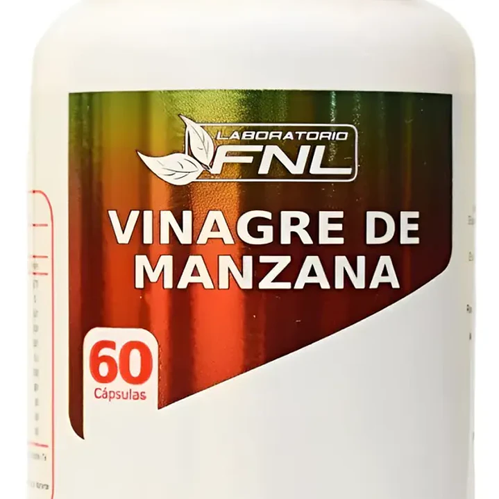 Vinagre manzana, 60 cápsulas, FNL 1