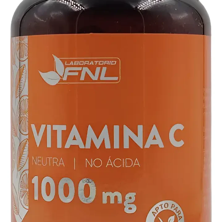 Vitamina C no ácida, 898 mg, 90 cápsulas, FNL 1