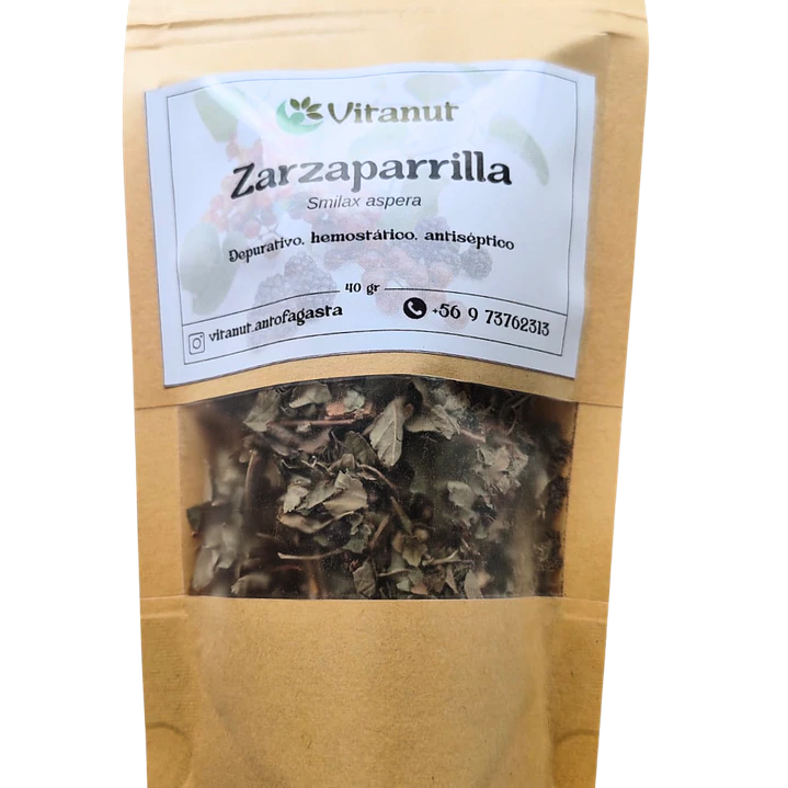Zarzaparrilla, 40 g, VITANUT 1