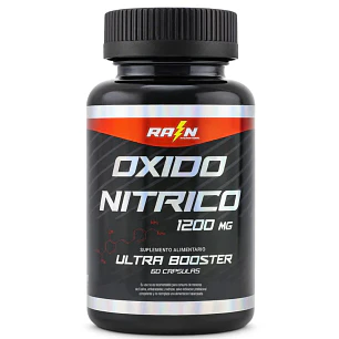 Óxido nítrico, 1200 mg, 60 cápsulas, Rain International