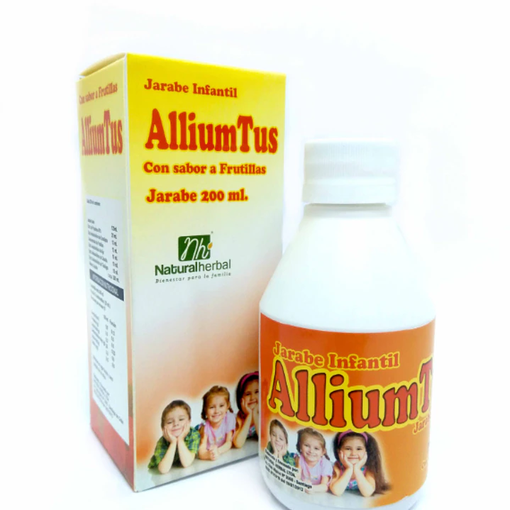 AlliumTus niños jarabe, 200 ml, Natural Herbal 1