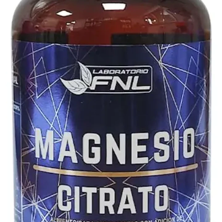 Citrato magnesio, 90 cápsulas, FNL 1