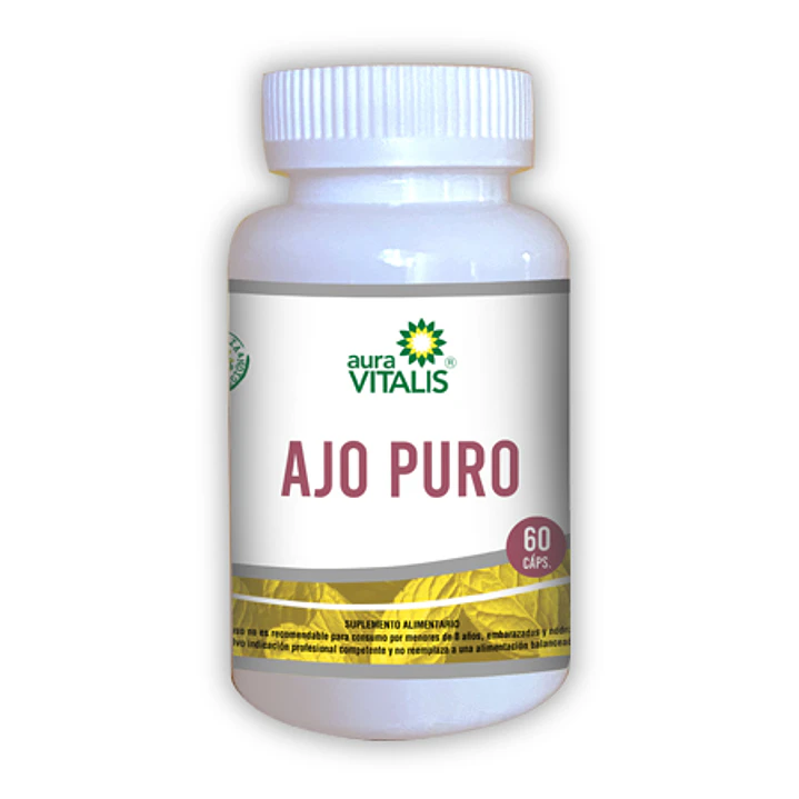 Ajo, 60 cápsulas, Auravitalis 1