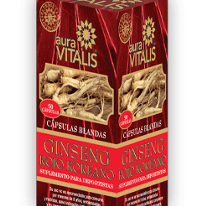 Ginseng, 50 cápsulas, Auravitalis 1