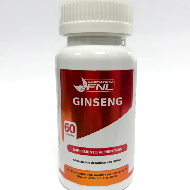 Ginseng, 60 cápsulas, FNL 1