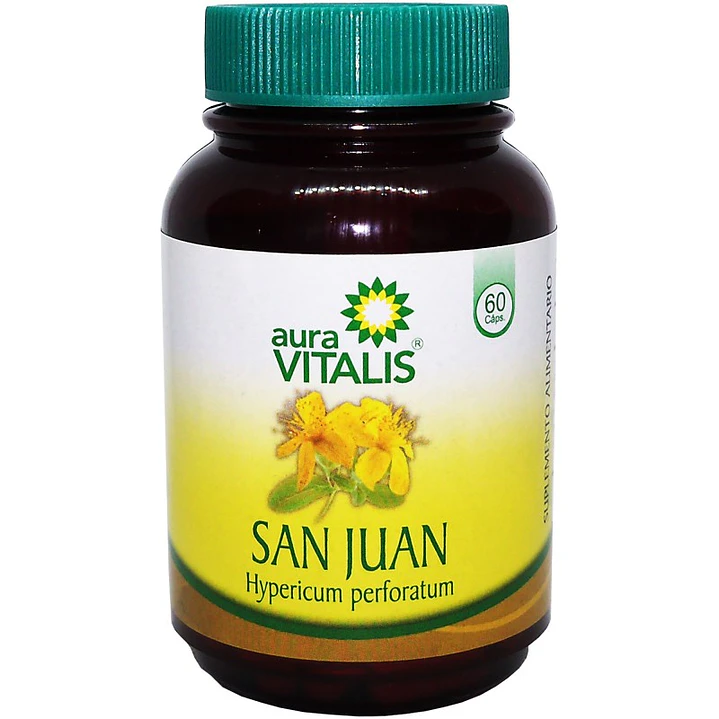 Hierba de san juan, 60 cápsulas, Auravitalis 1
