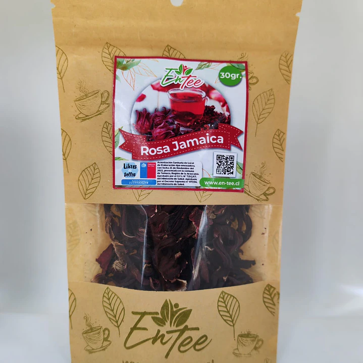 Infusión Flor de Jamaica Doypack, 30 g, ENTEE 1