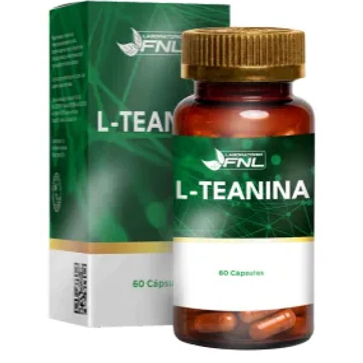 L teanina, 60 cápsulas, FNL 1