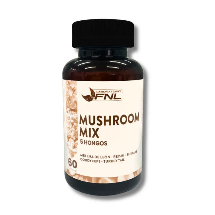 Mushroom mix, 60 cápsulas, FNL 1