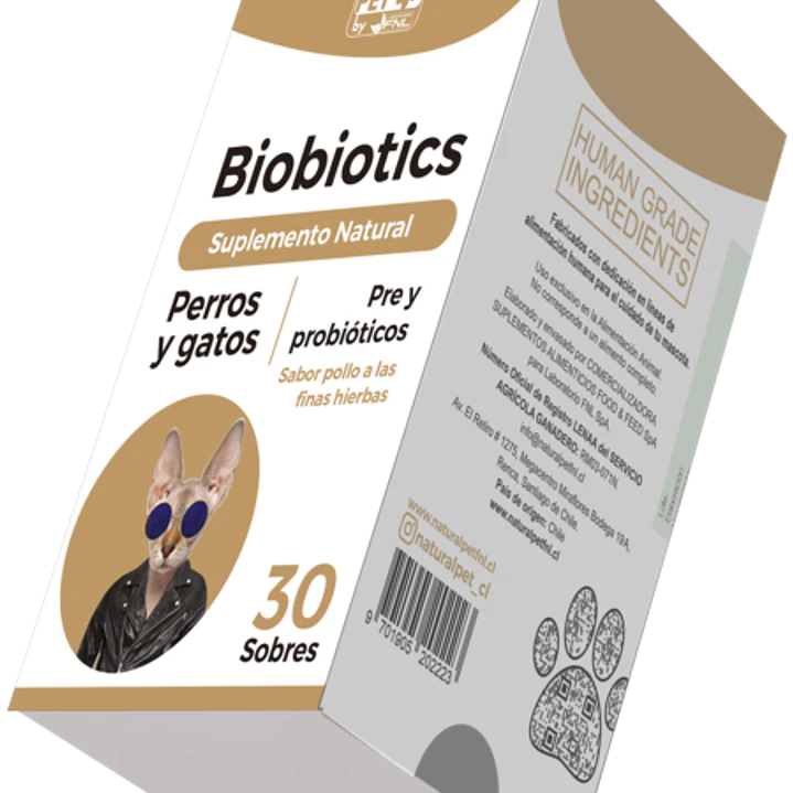 Pet Biobiotics, 30 sachets, FNL 1