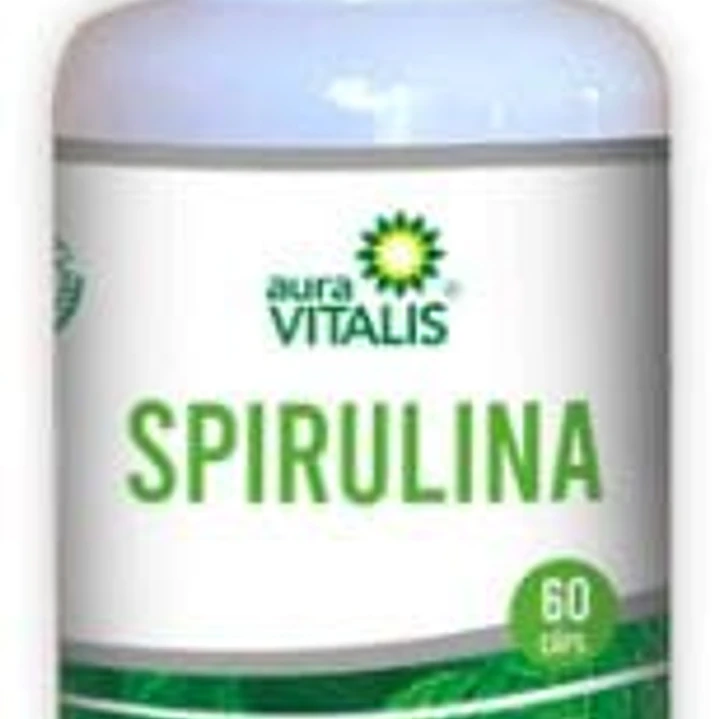Spirulina, 60 cápsulas, Auravitalis 1