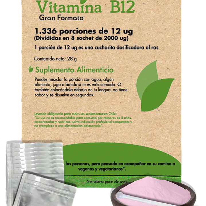 Vitamina B12 doypack, 28 g, Dulzura Natural 1