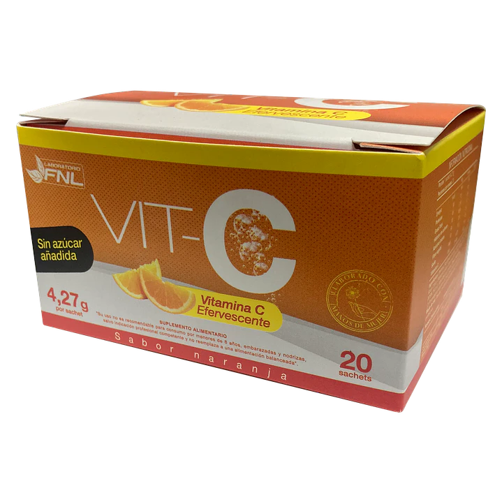 Vitamina C efervescente, 20 sachets, FNL 1