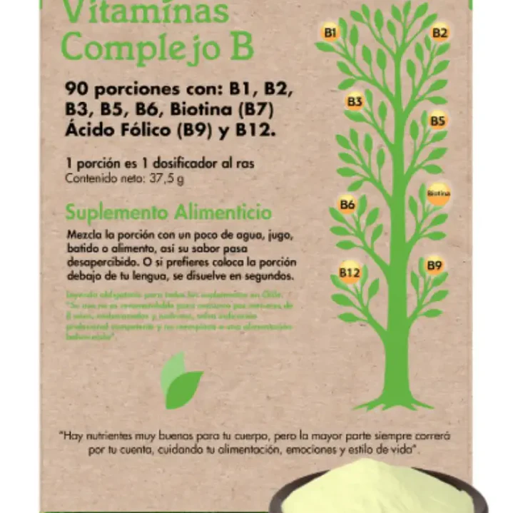 Vitaminas complejo B doypack, 37 g, Dulzura Natural 1