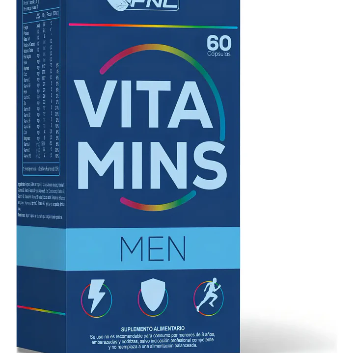 Vitamins Men, 60 cápsulas, FNL 1