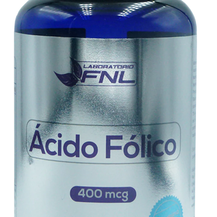 Ácido fólico, 60 cápsulas, FNL 1