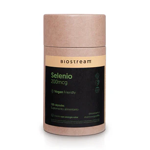 Selenio, 120 cápsulas, Biostream