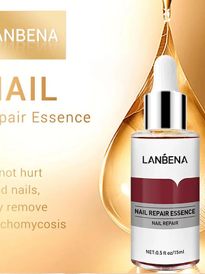 Esencia reparadora de uñas LANBENA 15 ml.