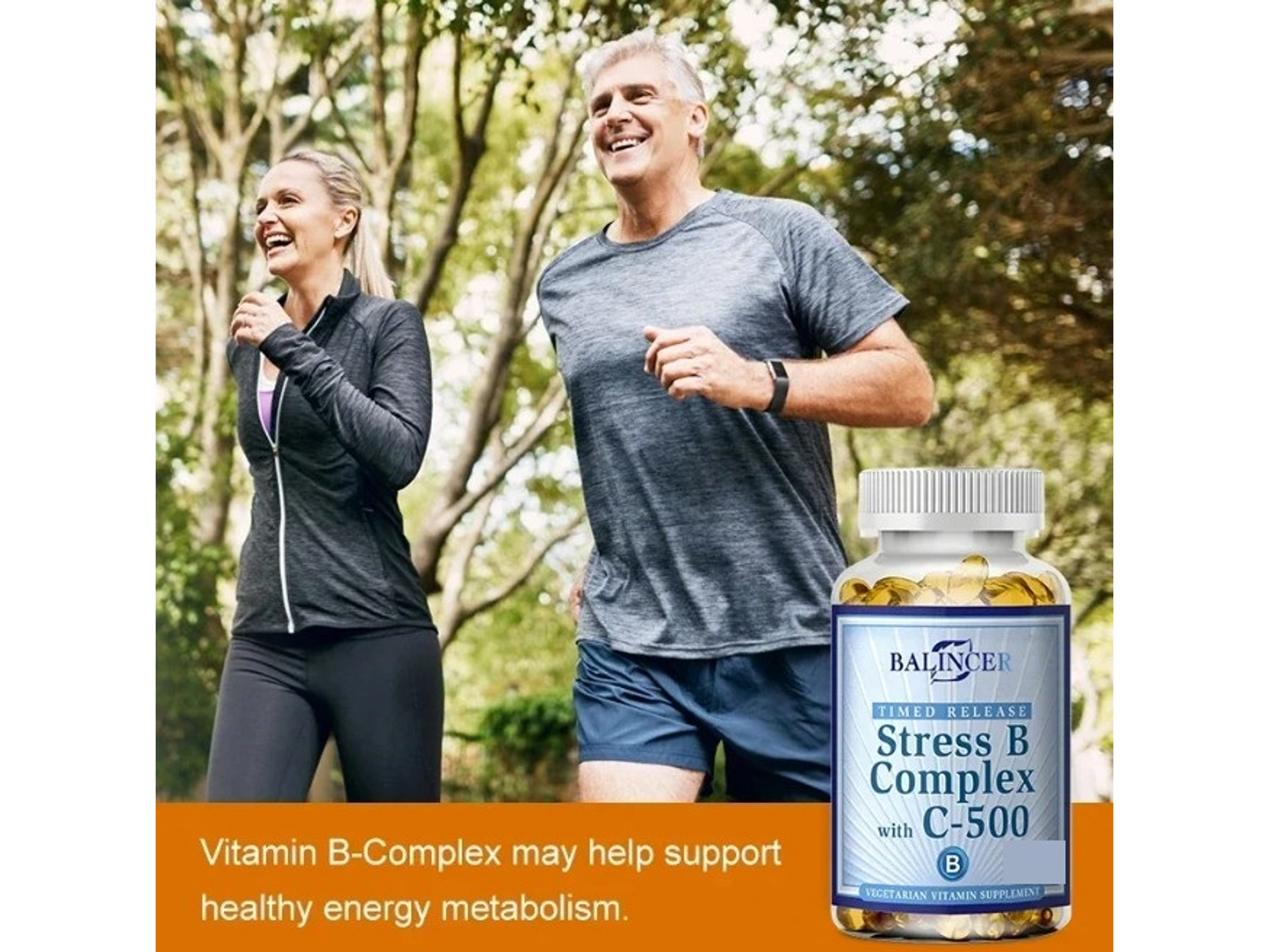 Vitaminas B + C – Poder Antiestrés, Energía y Bienestar (30 cápsulas) 5