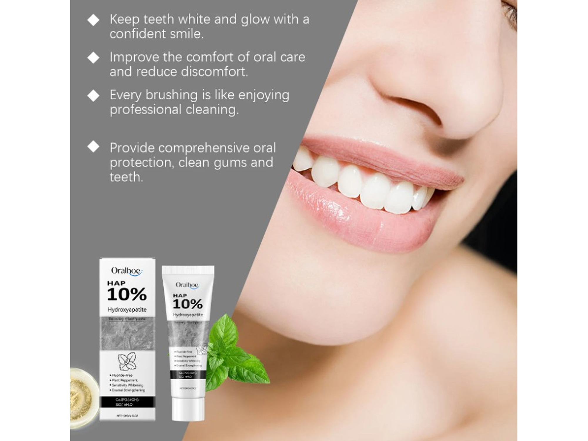 Pasta de Dientes con Hidroxiapatita HAP 10 % – 120 g 4