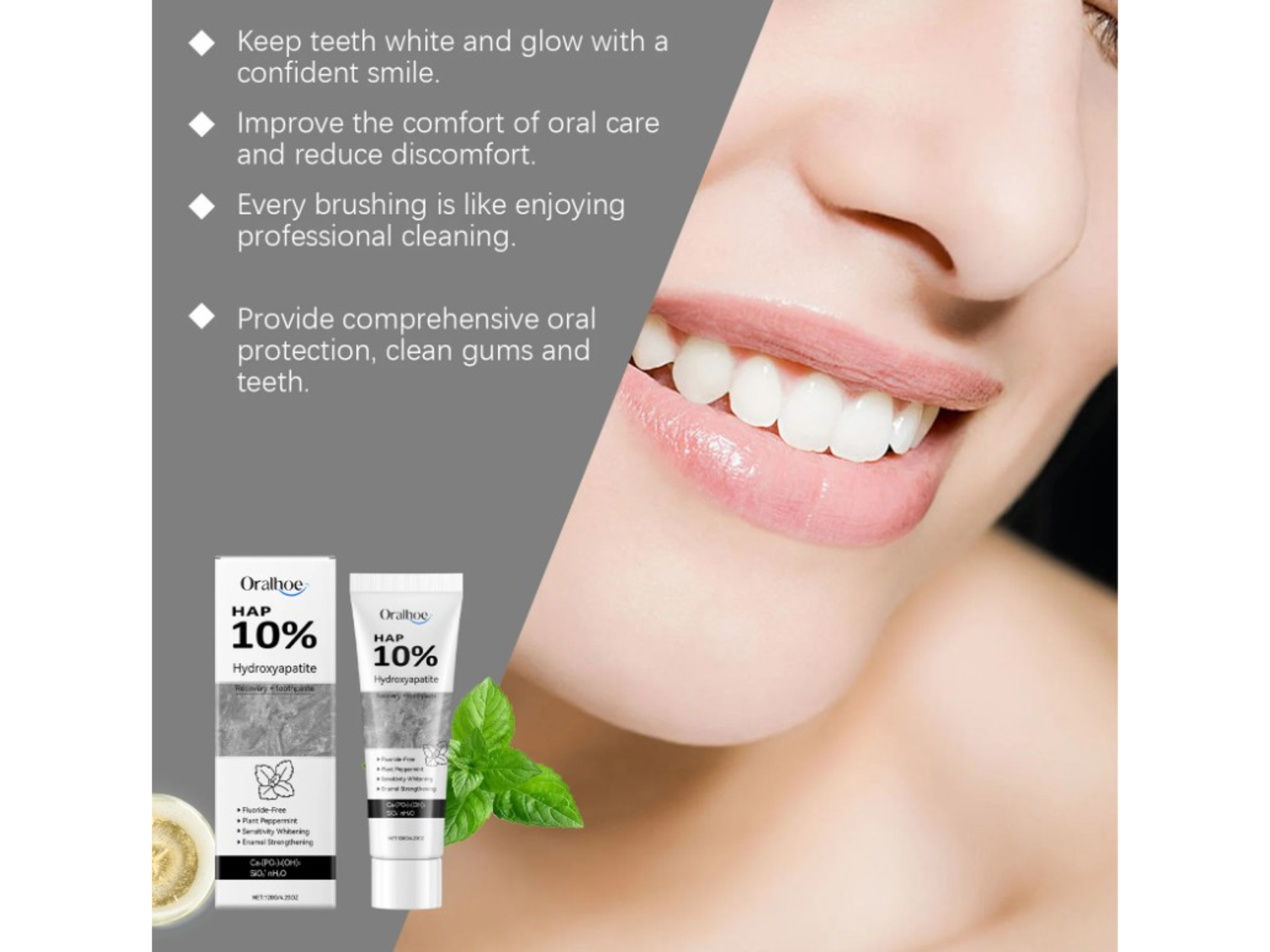 Pasta de Dientes con Hidroxiapatita HAP 10 % – 120 g 4