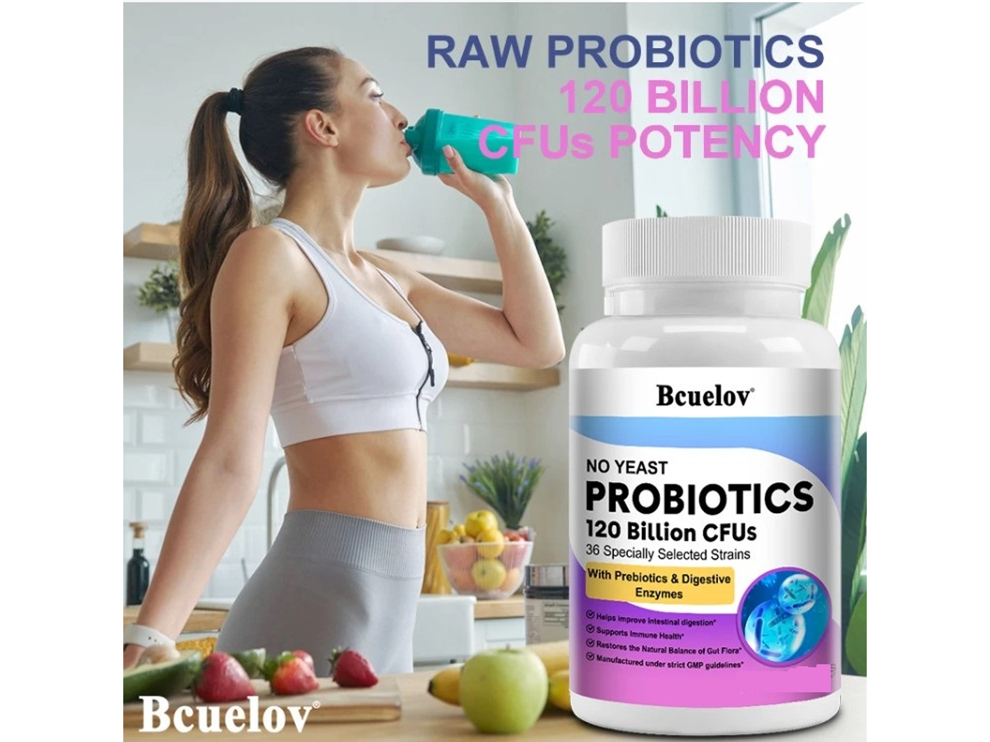 Probióticos – Suplemento Alimenticio (30 cápsulas) 2