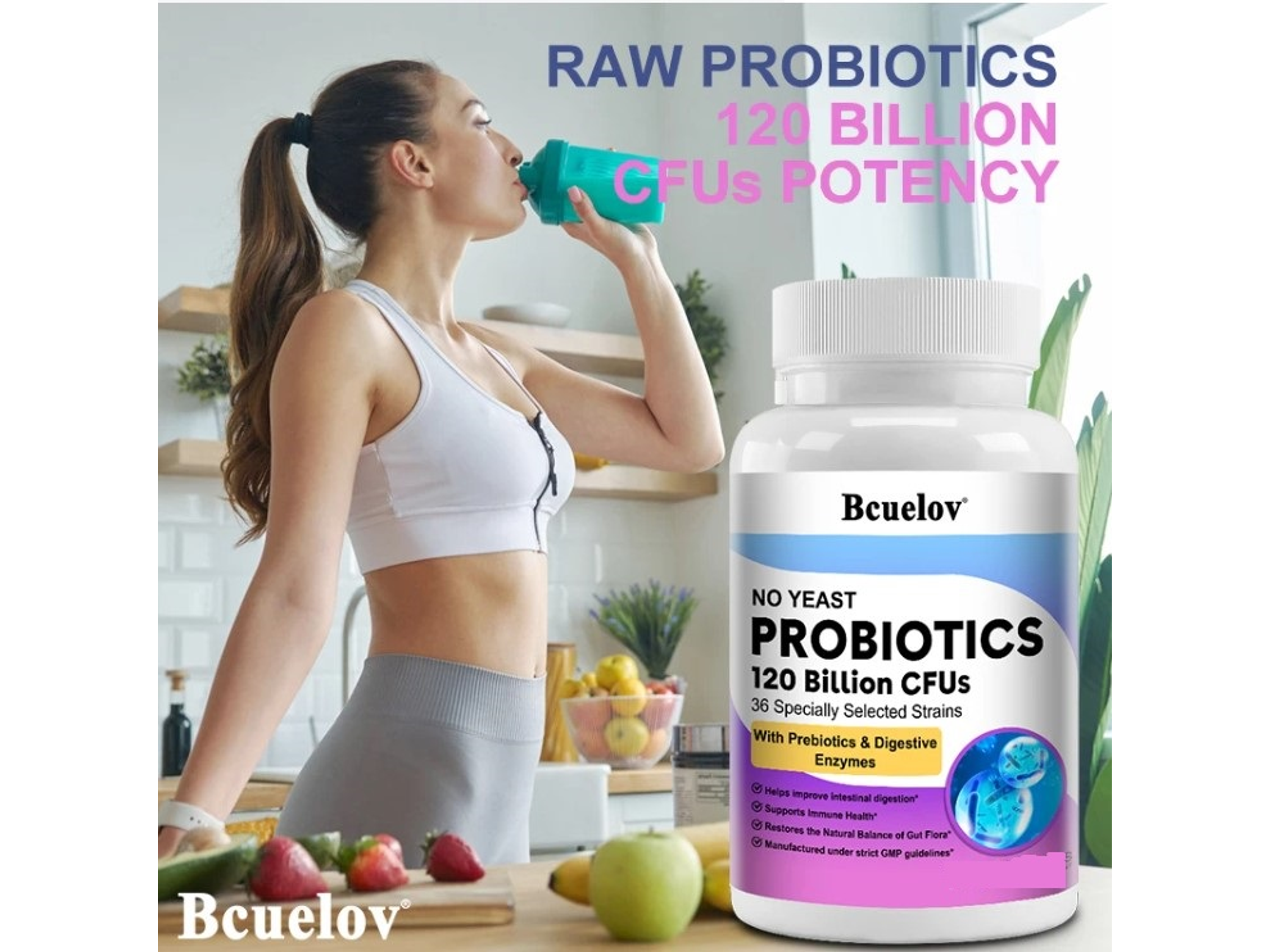 Probióticos – Suplemento Alimenticio (30 cápsulas) 2