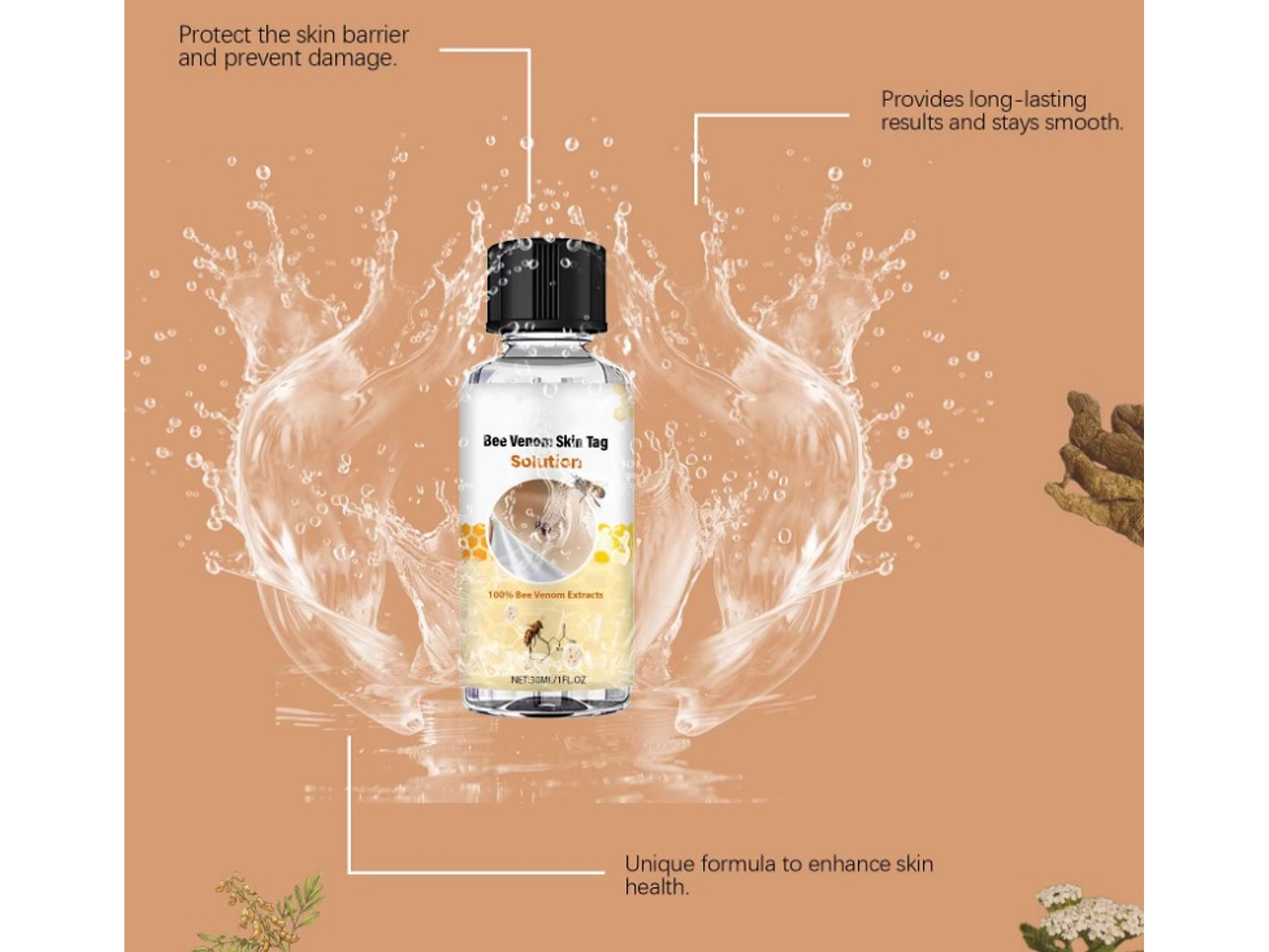 Solución South Moon para Skin Tags y Verrugas con Extractos Naturales – Uso Tópico (30 ml) 4