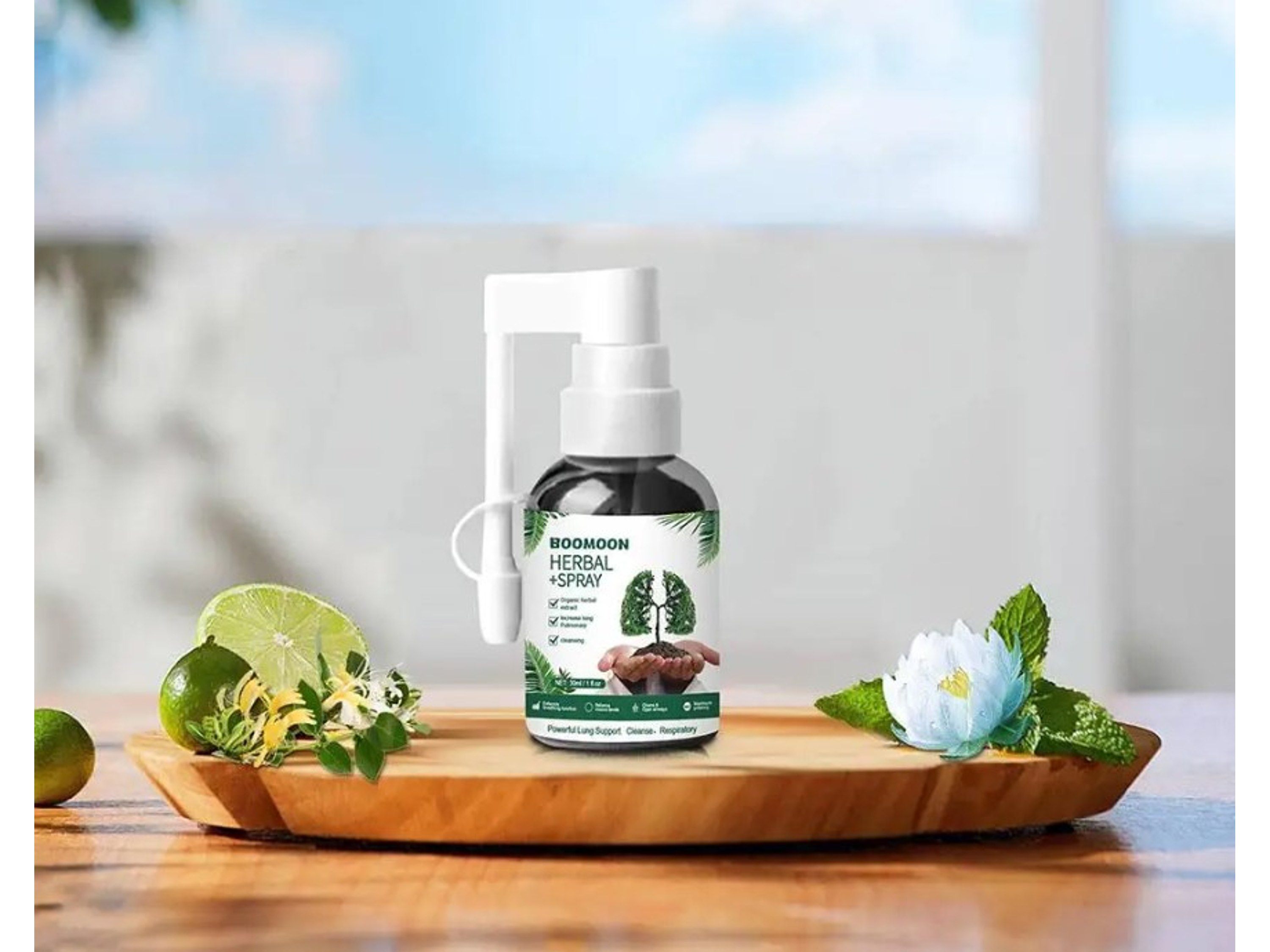 Spray Herbal para el Cuidado Respiratorio – 30 ml 1