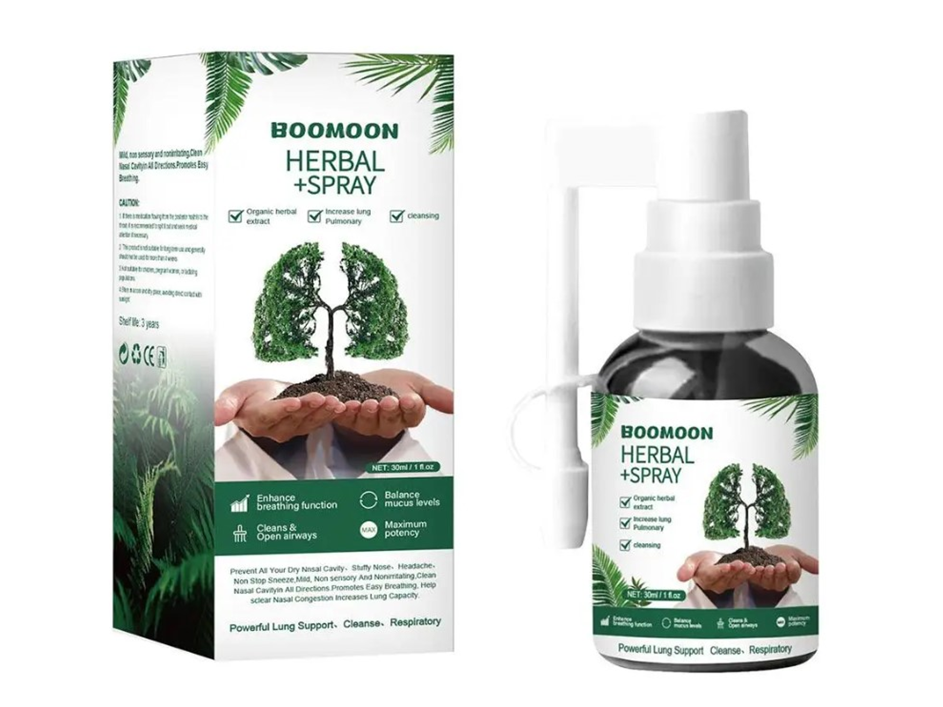 Spray Herbal para el Cuidado Respiratorio – 30 ml 2