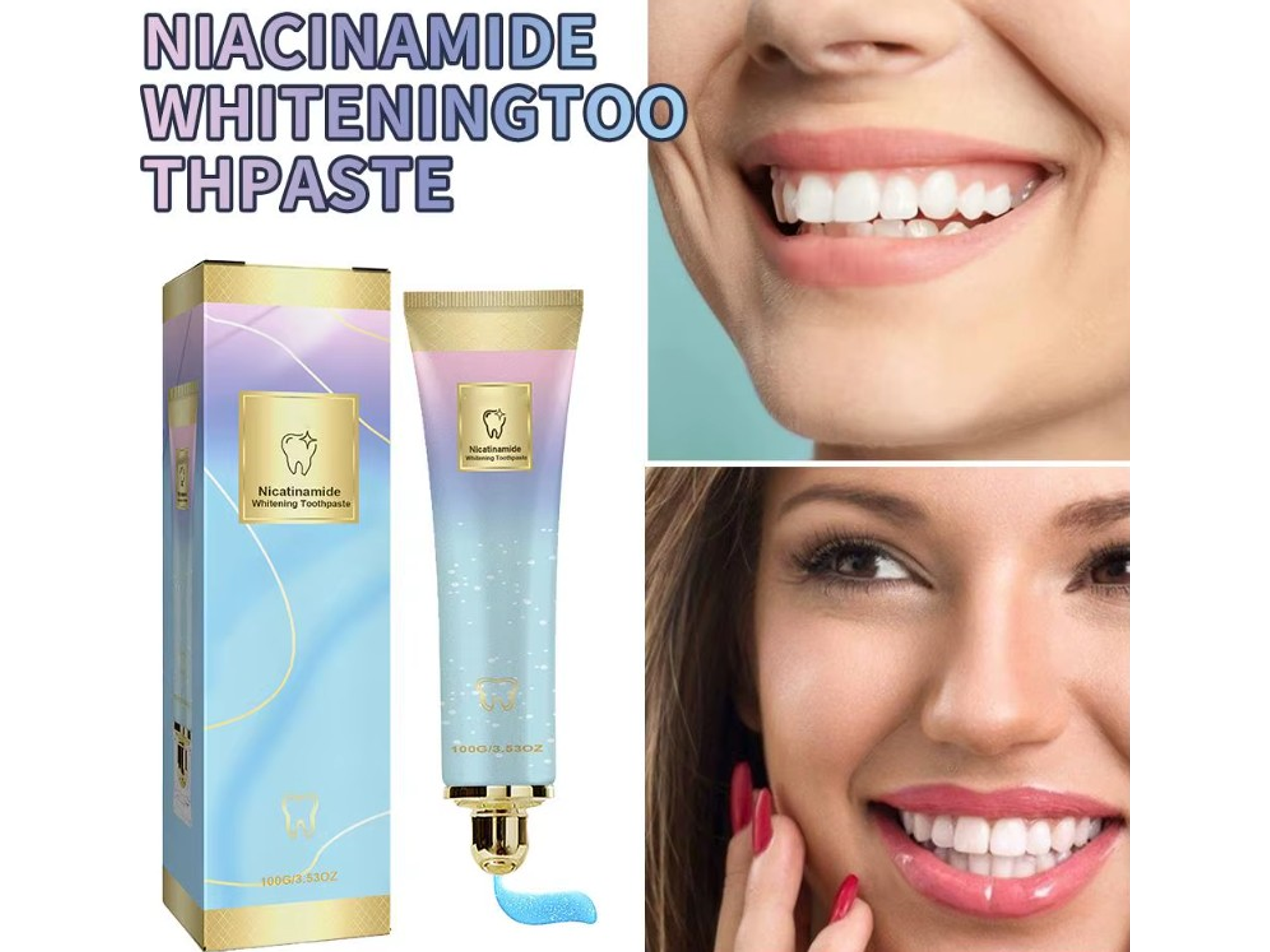 Pasta de Dientes Blanqueadora con Niacinamida – Producto 2025 – 120 g 3