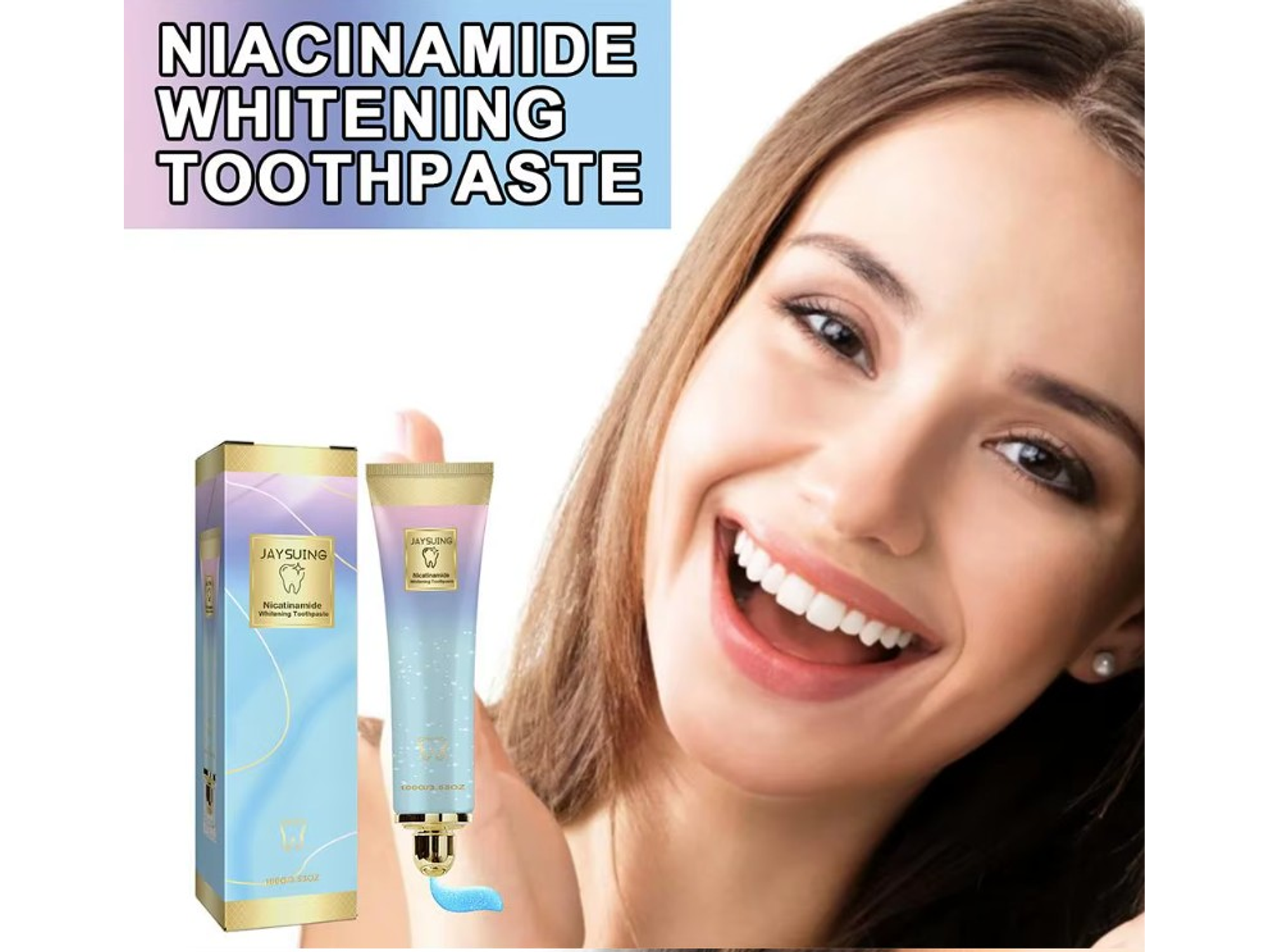 Pasta de Dientes Blanqueadora con Niacinamida – Producto 2025 – 120 g 4