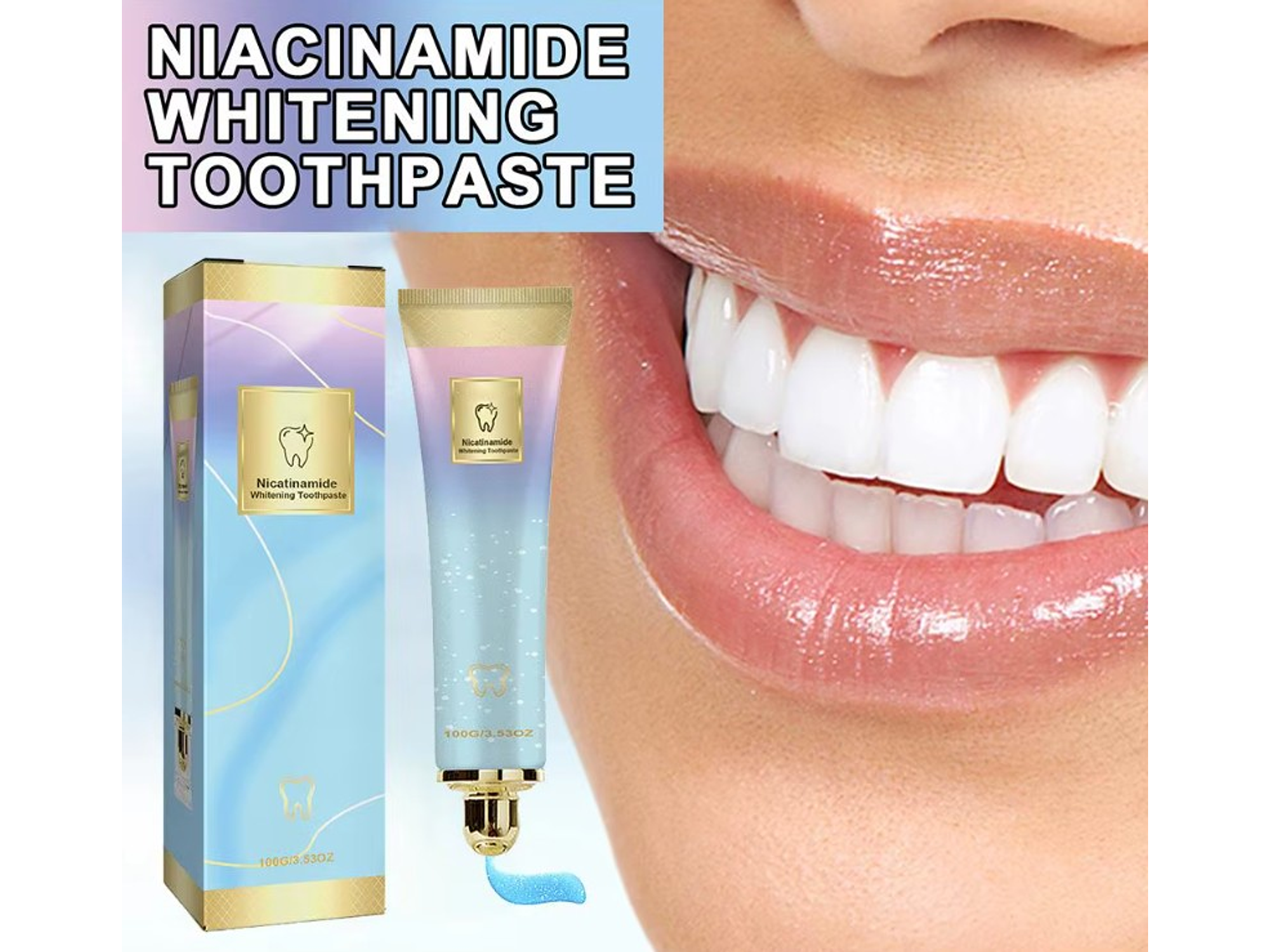 Pasta de Dientes Blanqueadora con Niacinamida – Producto 2025 – 120 g 5