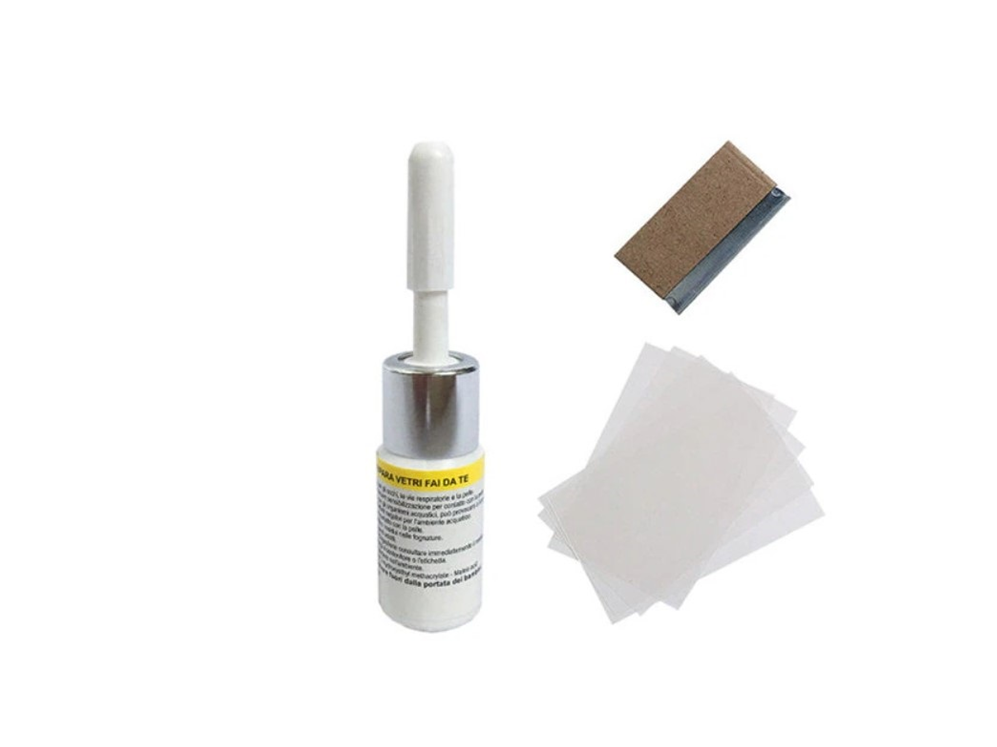 Líquido Nano de Reparación de Vidrio Automotriz – 3 ml 1