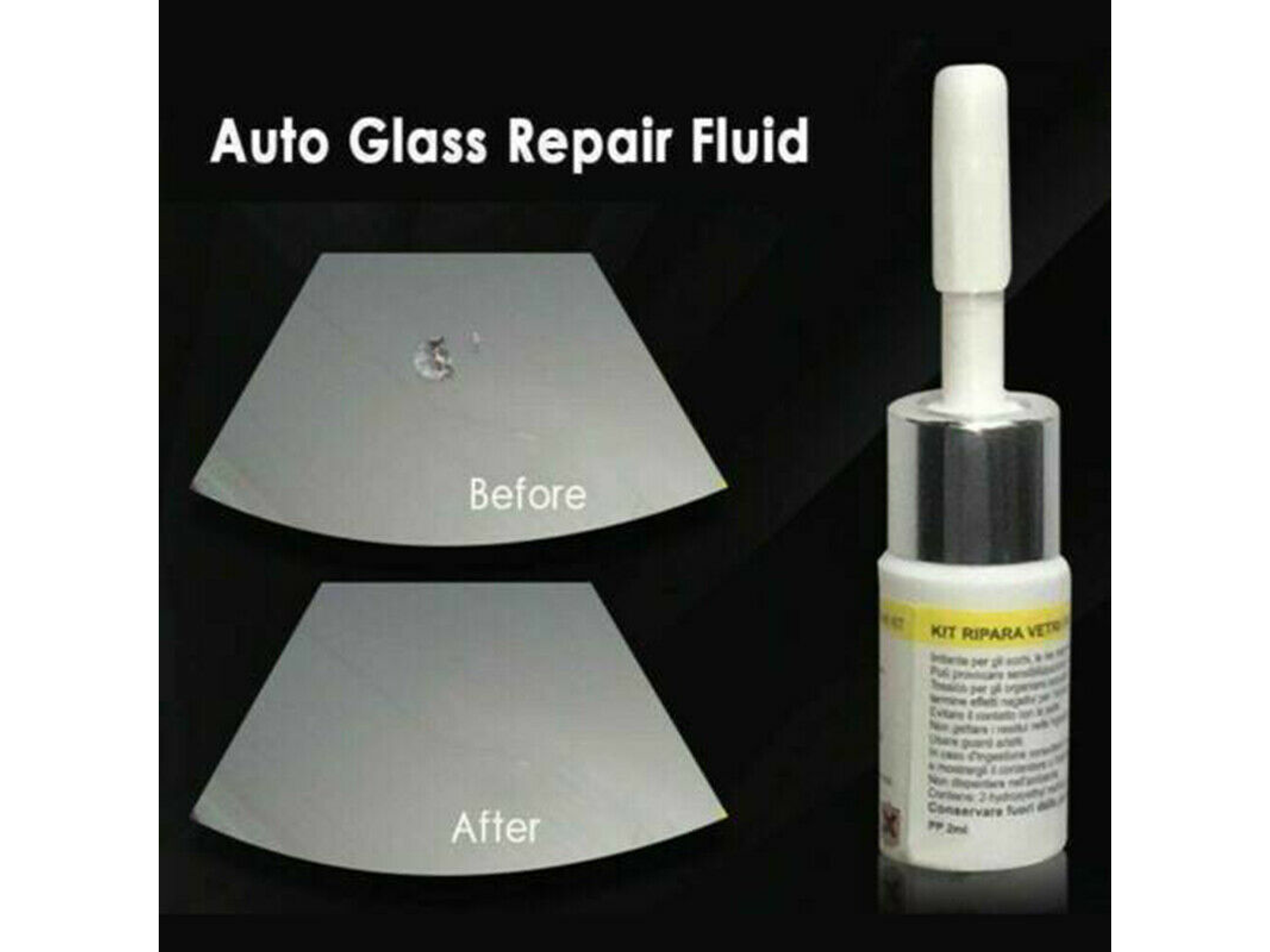 Líquido Nano de Reparación de Vidrio Automotriz – 3 ml 2