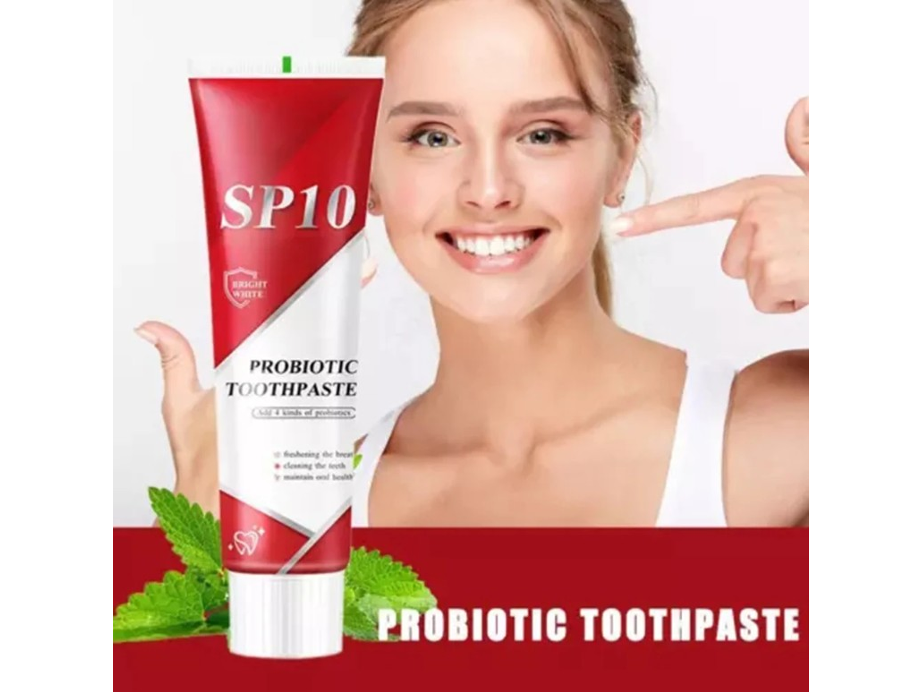 Pasta de Dientes Probiótica SP-10 con Aliento Fresco – 100 g 7