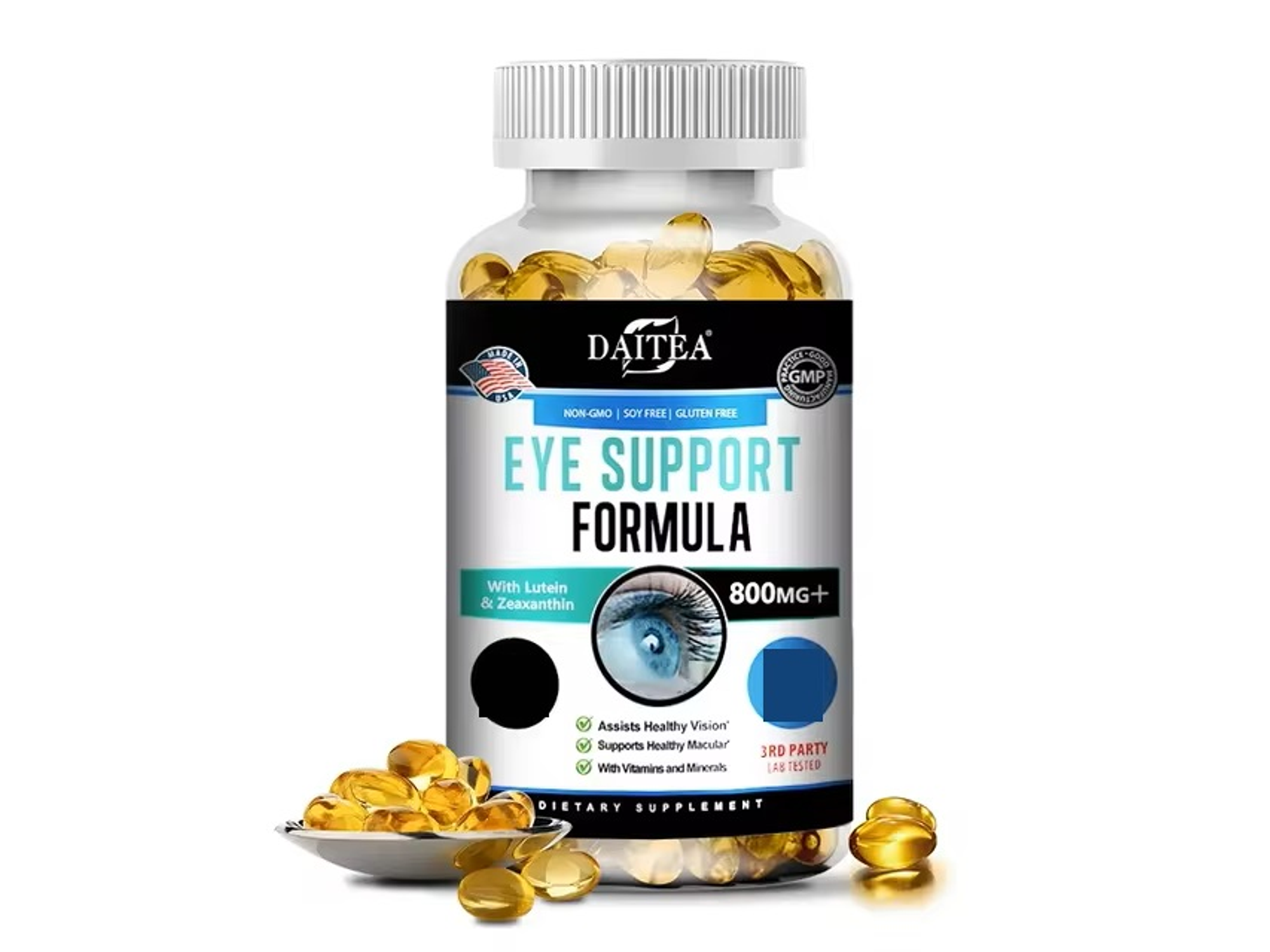 Vitaminas para Ojos con Luteína, Zeaxantina y Arándano – 30 cápsulas 1