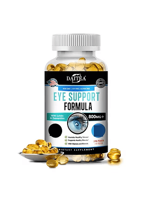 Vitaminas para Ojos con Luteína, Zeaxantina y Arándano – 30 cápsulas