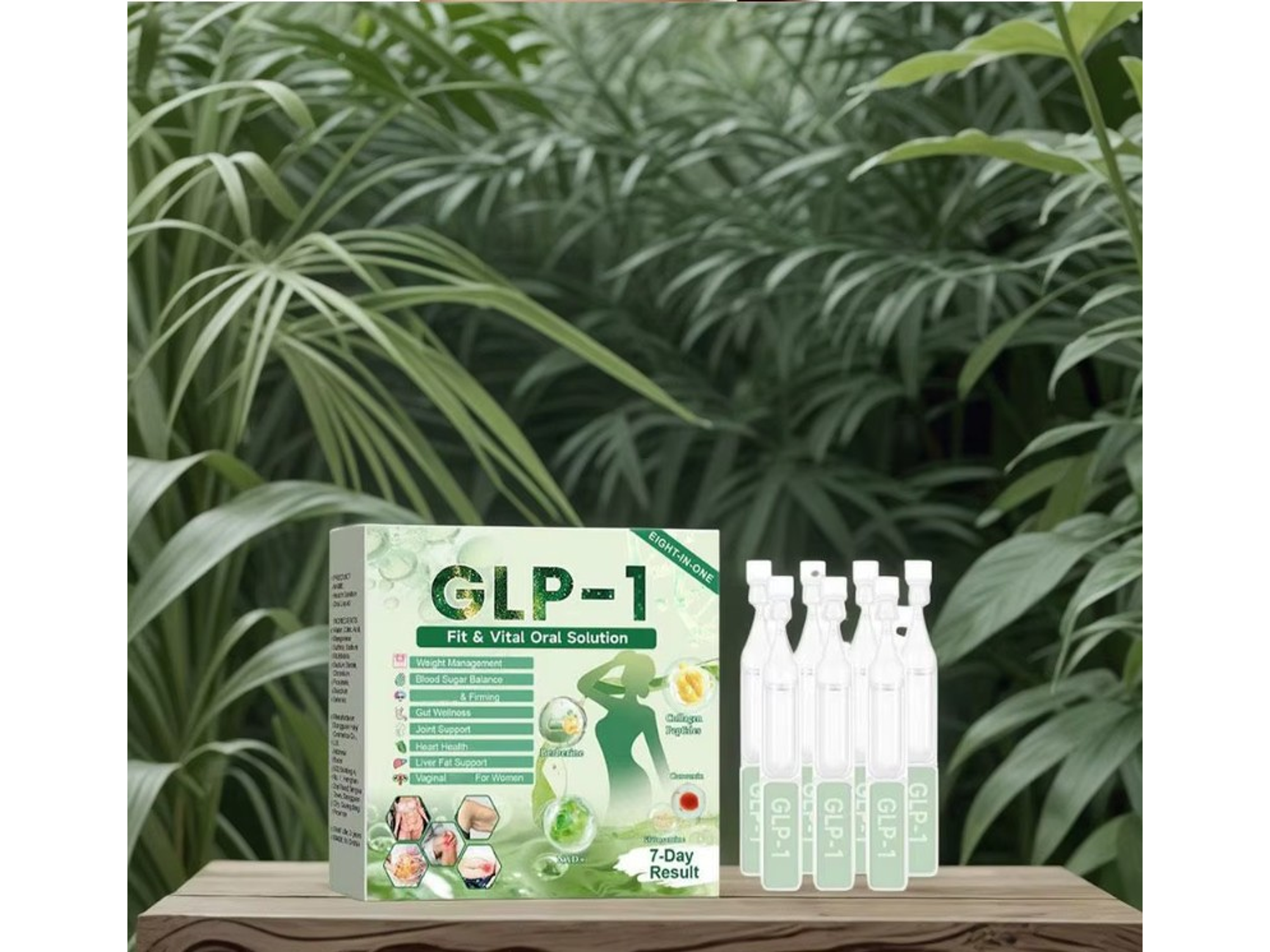 GLP-1 Líquido Oral – Soporte Corporal 9 en 1 – 7 ml (7 unidades) 2