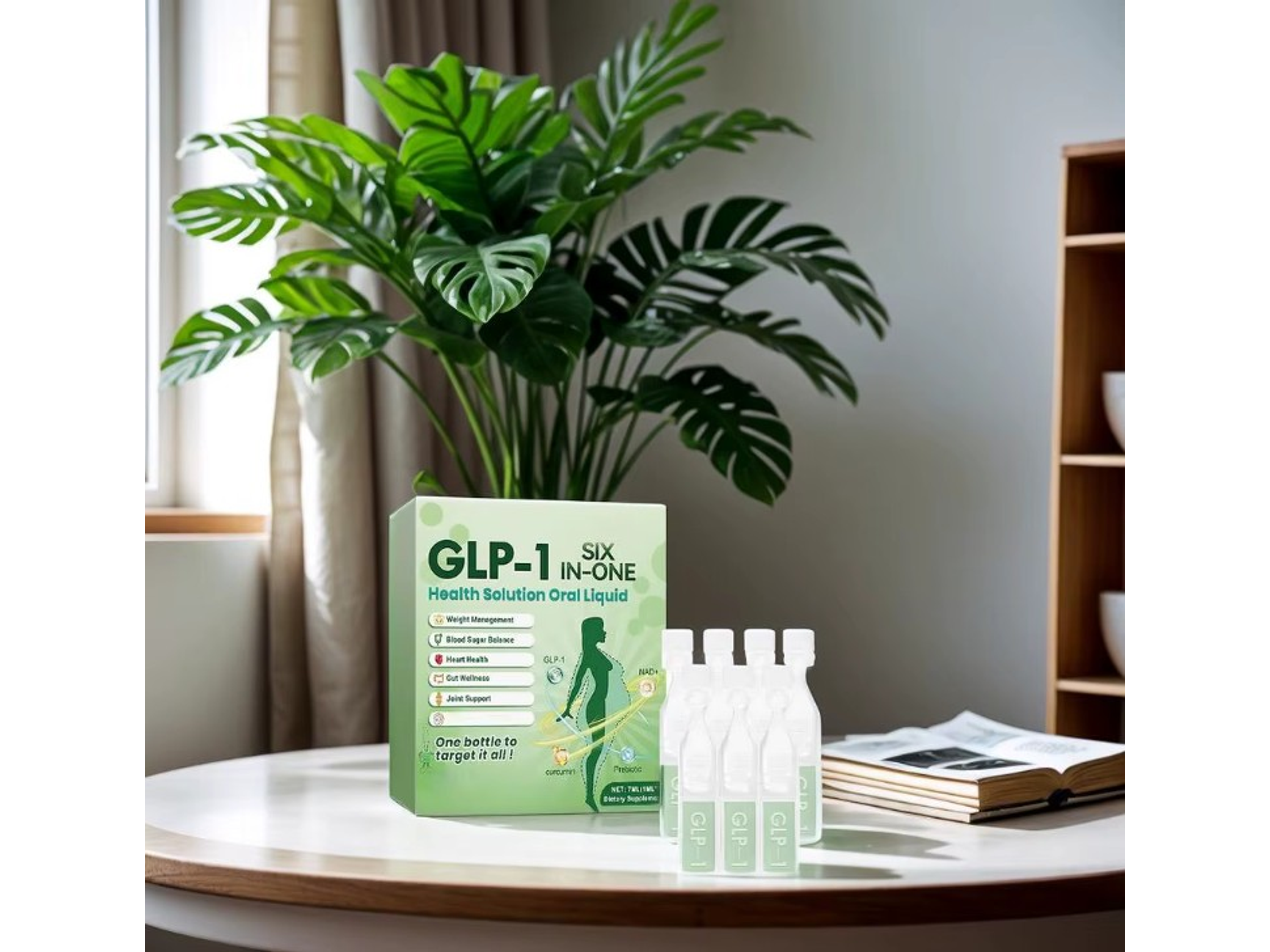 GLP-1 Líquido Oral – Soporte Corporal 6 en 1  – 7 unidades 5