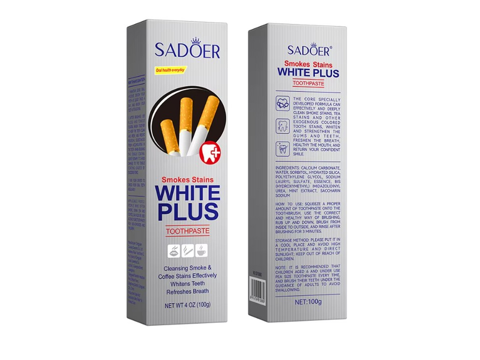 Pasta de Dientes para fumadores – 100 g  2