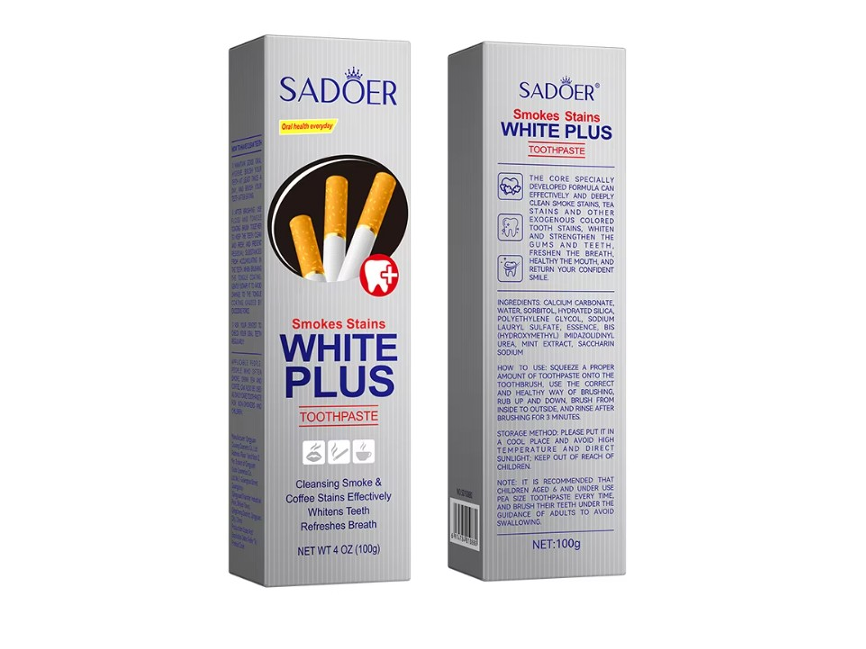 Pasta de Dientes para fumadores – 100 g  2