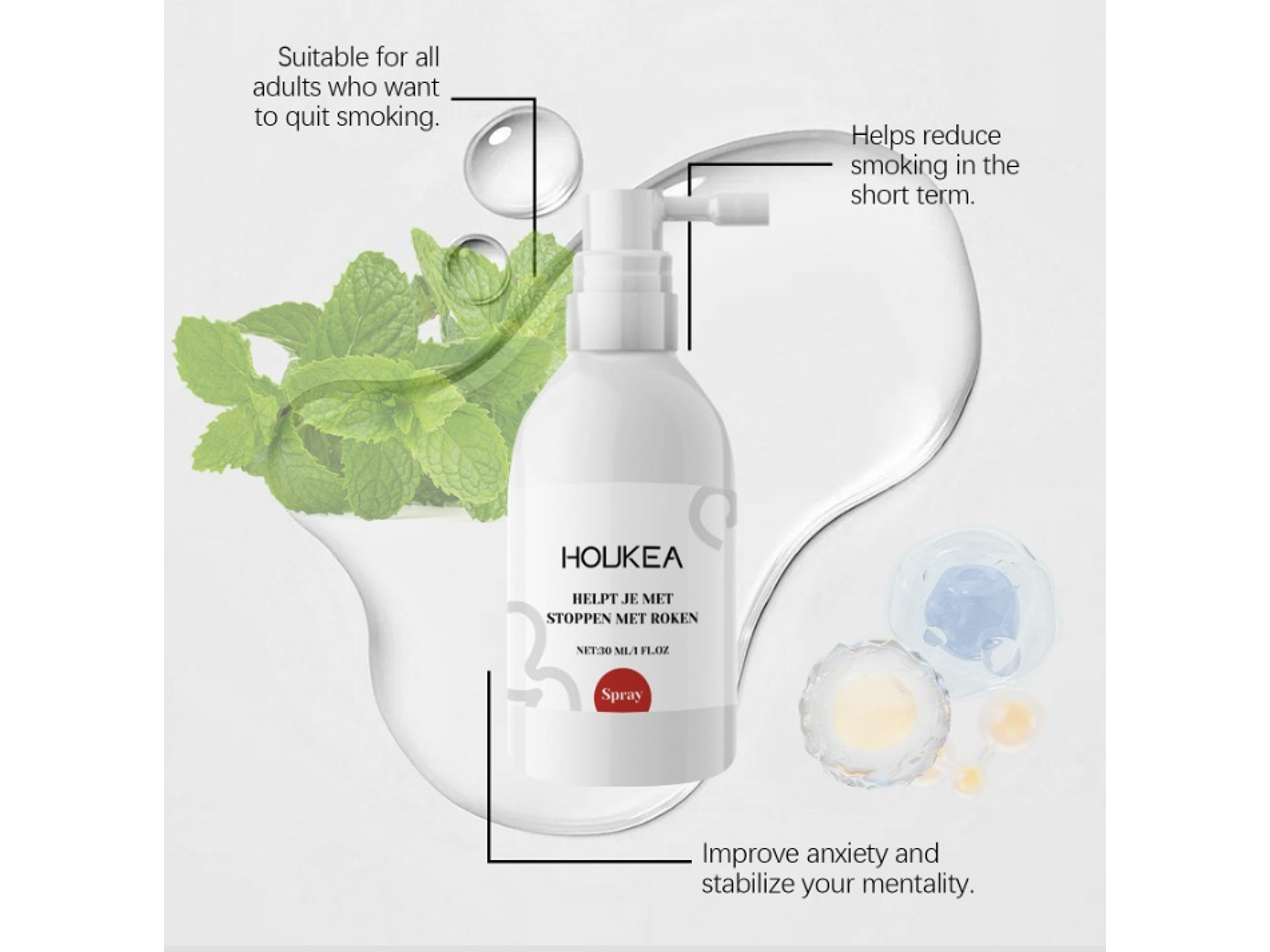 Spray Bucal Natural Refrescante – Sensación de Frescura y Limpieza – 30 ml 2