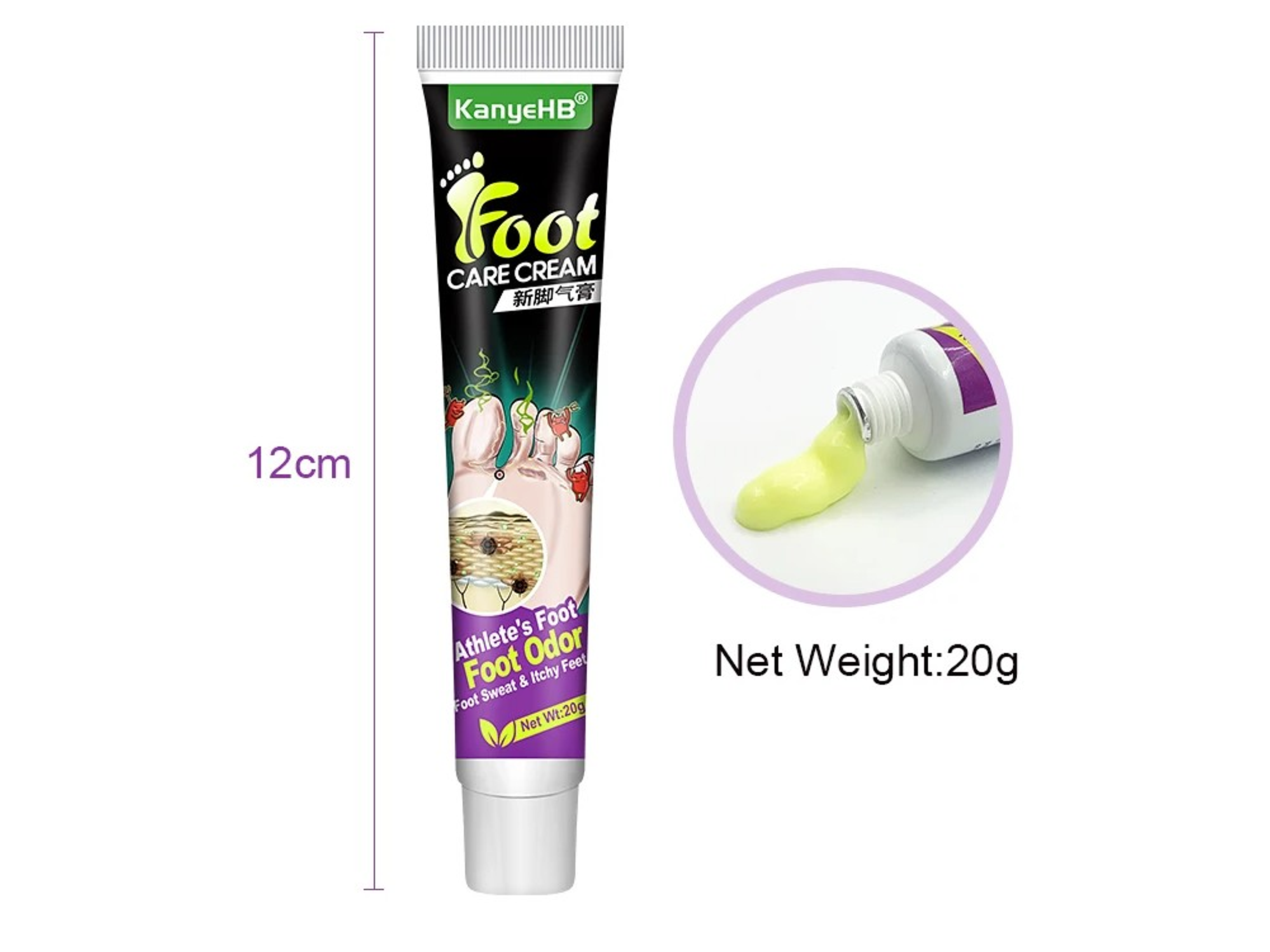 Crema contra el Mal Olor de Pies – Chao Mal Olor 20 g 1