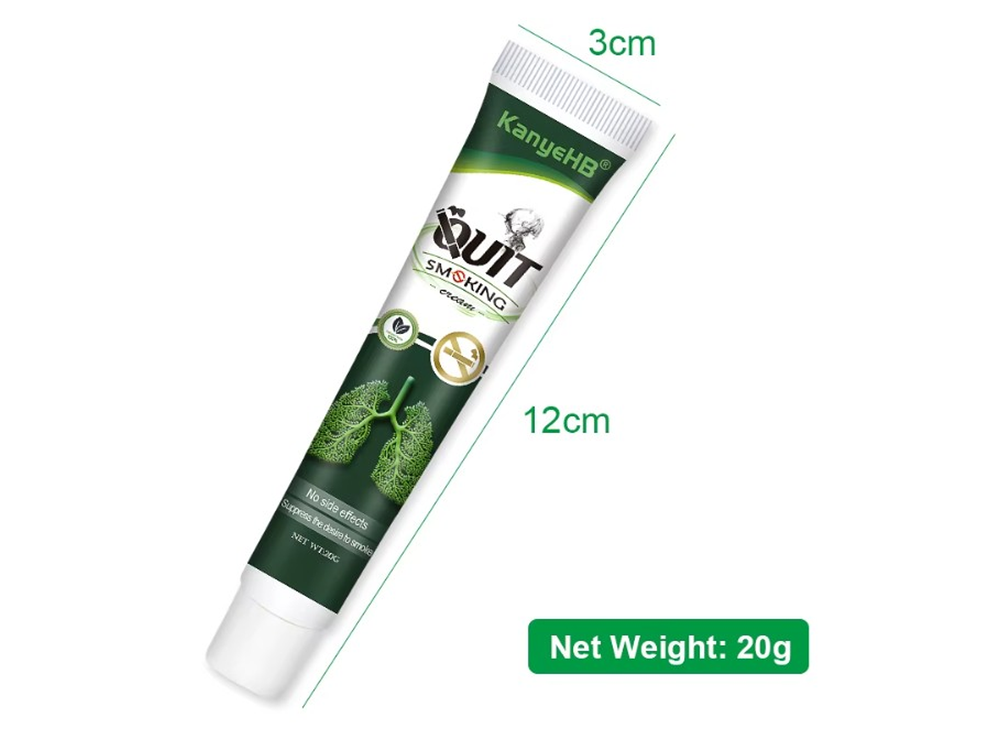 Ungüento Herbal para el Cuidado Diario del Bienestar de Fumadores – 20 g 2