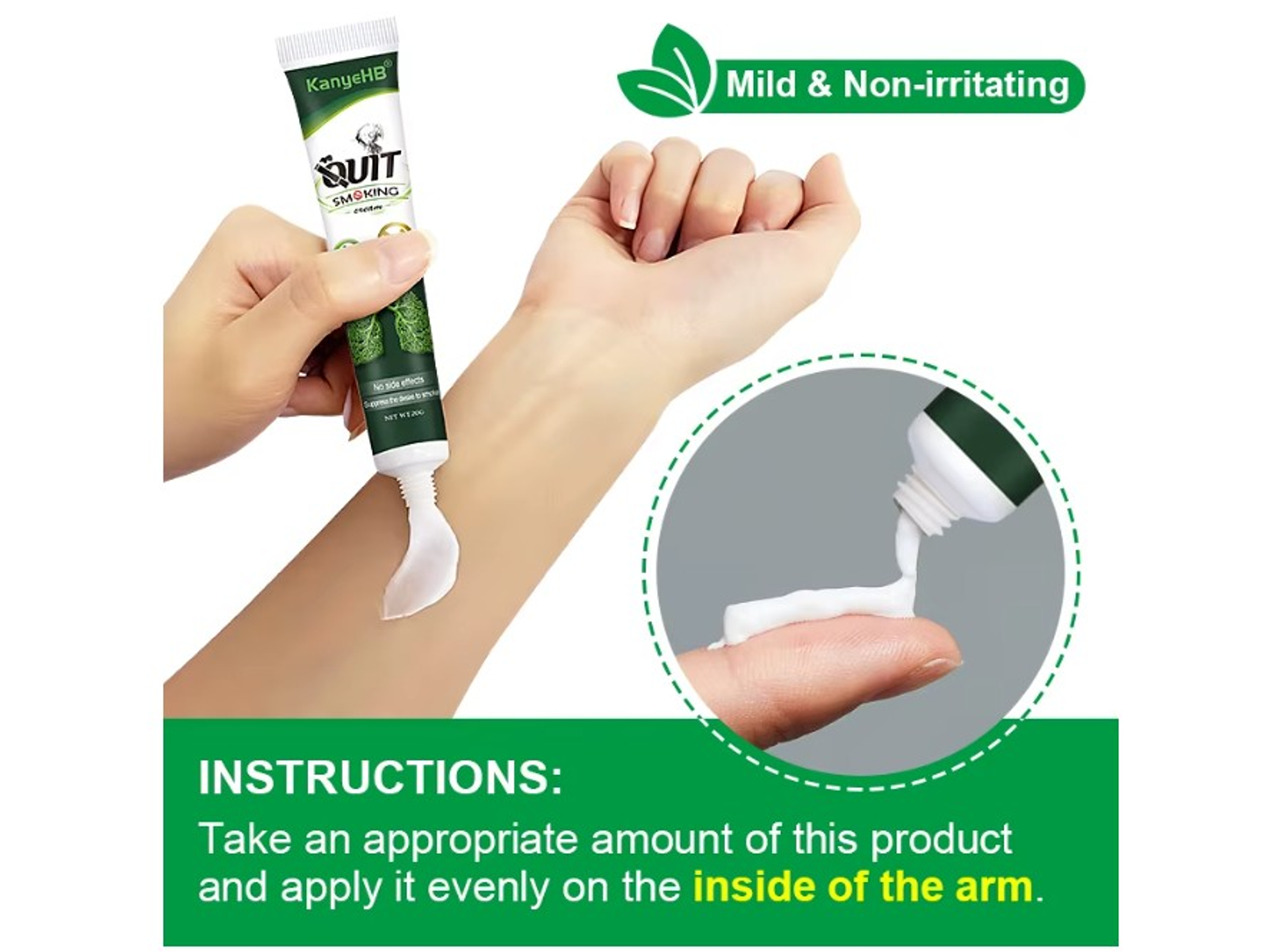 Ungüento Herbal para el Cuidado Diario del Bienestar de Fumadores – 20 g 3