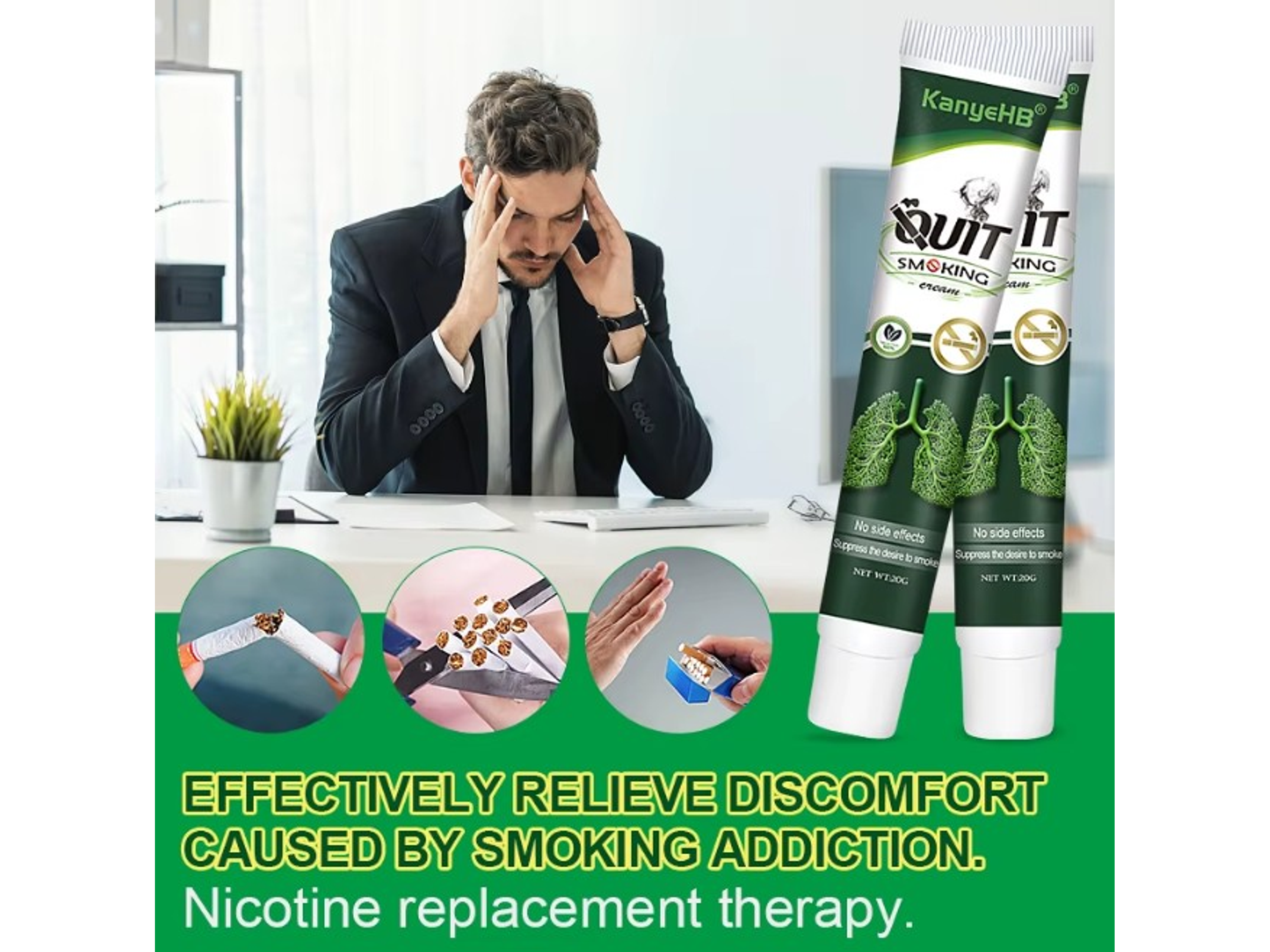 Ungüento Herbal para el Cuidado Diario del Bienestar de Fumadores – 20 g 5