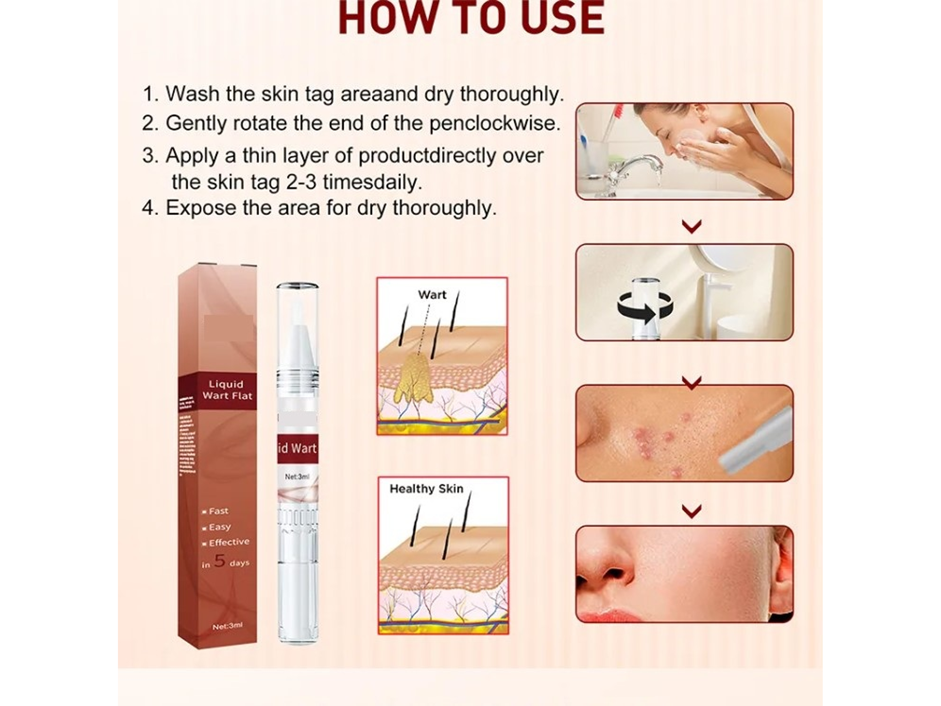 Líquido Jaysuing para Verrugas – Aplicación Localizada (3 ml) 4