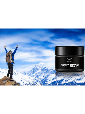 Shilajit Resina Orgánica Pura del Himalaya – 50 mg